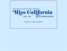 Tablet Screenshot of misscalifornia.info